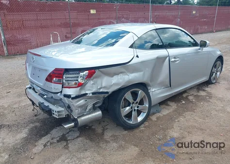 2011 Lexus Is 250C из США, поврежденный, VIN JTHFF2C22B2520546